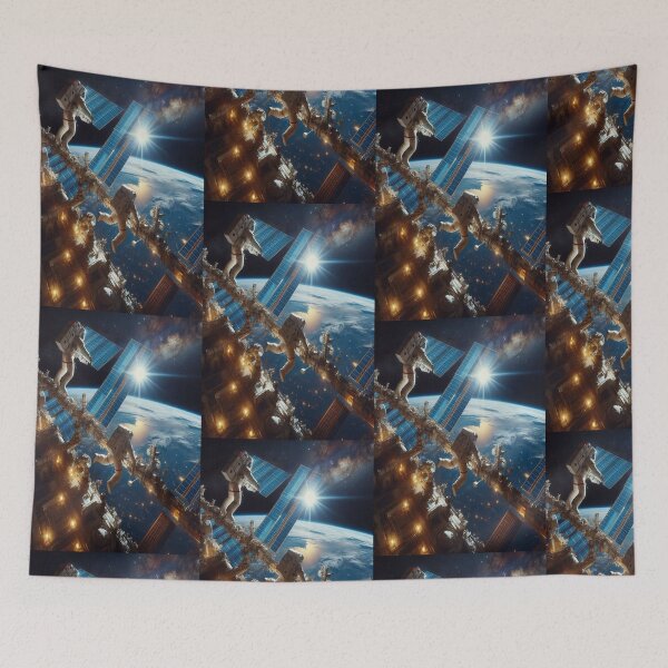 Item preview, ASTRONAUTS ON ISS 3 designed and sold by MajesticPx.