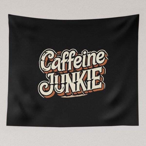 Item preview, Caffeine Junkie - Coffee Lover designed and sold by chantastical.