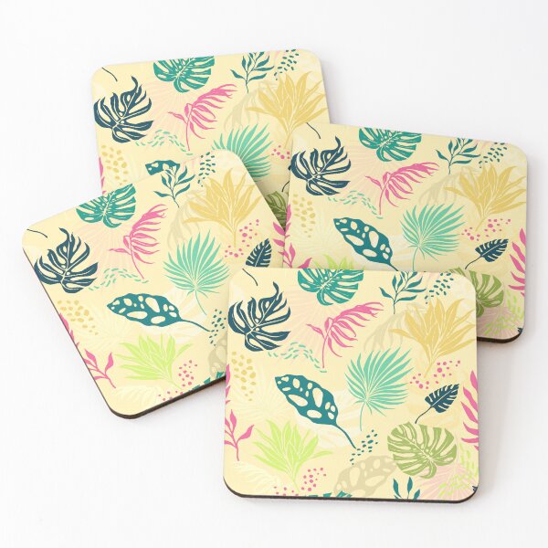 Item preview, Tropical Leaf Pattern Design - Vibrant Summer Style designed and sold by Nouveaupattern.
