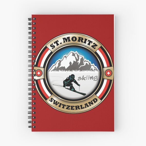 Item preview, St. Moritz Switzerland skiing designed and sold by studioss76.