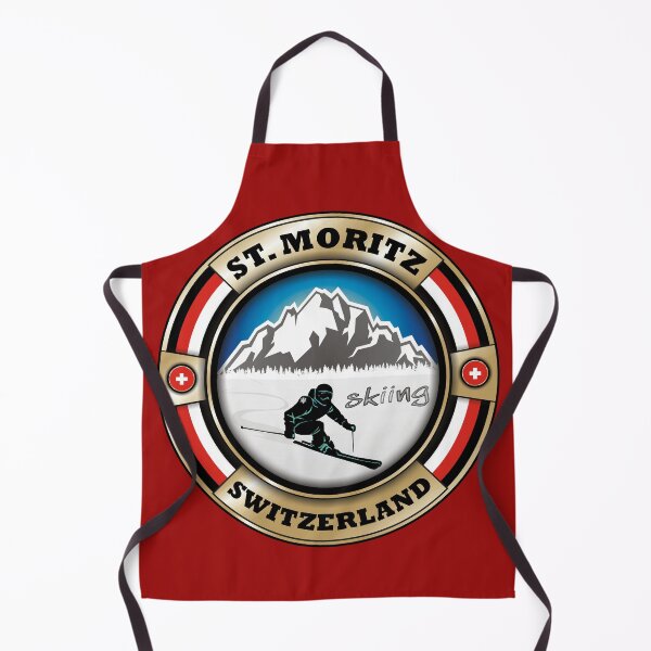 Item preview, St. Moritz Switzerland skiing designed and sold by studioss76.