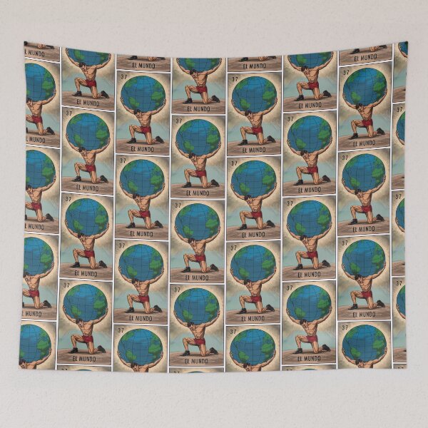 Item preview, El Mundo (The World) Loteria Card  designed and sold by matteflor.
