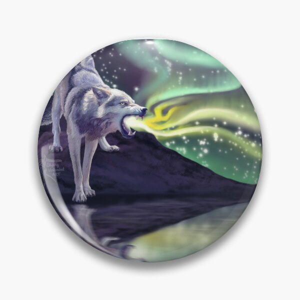 Item preview, Aurora Wolf designed and sold by Slightlyunderrated Art.