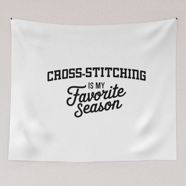Item preview, Cross-stitching is My Favorite Season Funny Cross-stitching Lover designed and sold by Oussinc.