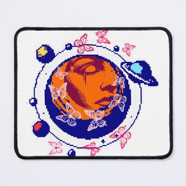 Item preview, Surreal art of a woman in the universe designed and sold by whee25.