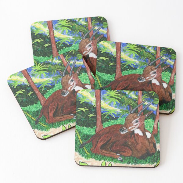 Item preview, Saola (Critically Endangered) designed and sold by ArtbyBrittney.