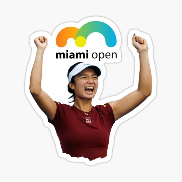Aperçu de l'œuvre Open de Miami. Alexandra Eala créée et vendue par Kaigorshirts.