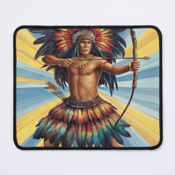 Item preview, El Apache (The Apache) Loteria Card 38 designed and sold by matteflor.