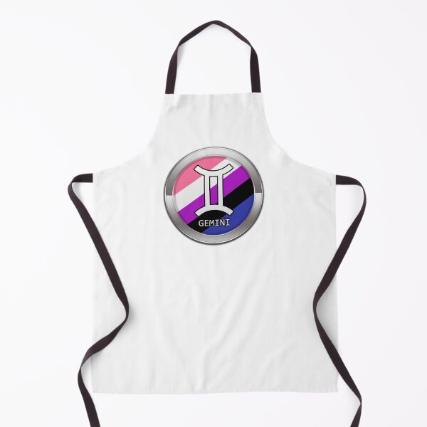 Artikelvorschau, Zwillinge Sternzeichen Symbol in Gender Fluid Pride Flag Farben Horoskop entworfen und verkauft von LiveLoudGraphic.