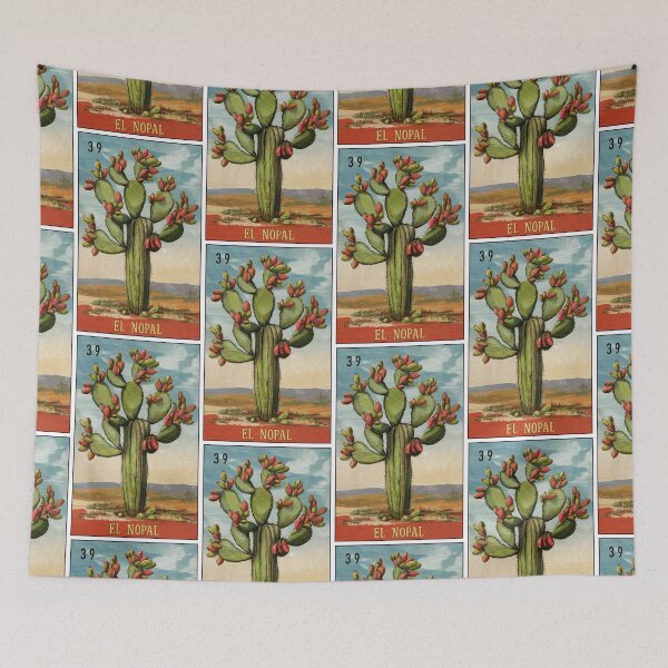 Item preview, El Nopal (The Cactus) Loteria Card 39 designed and sold by matteflor.