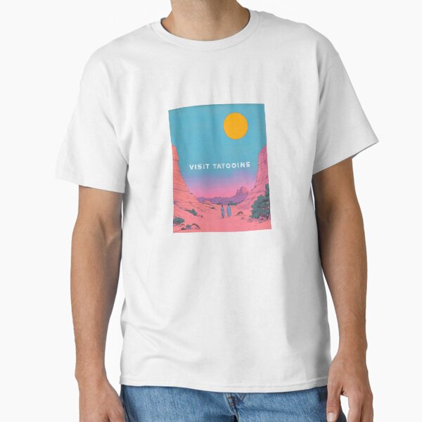Vista previa del artículo con la obra «Visita Tatooine», diseñado y vendido por mahhmoo⭐⭐⭐⭐⭐.