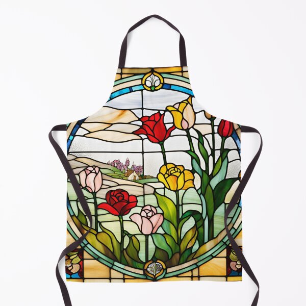 Item preview, Stained Glass Tulip Garden designed and sold by emilykang.