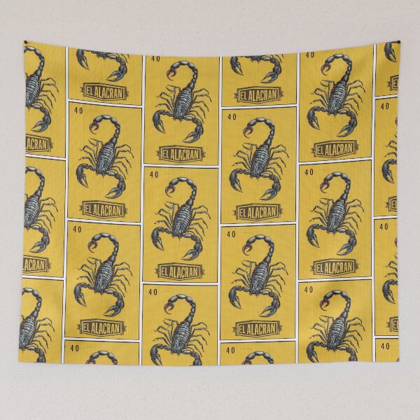Item preview, El Alacran (The Scorpion) Loteria Card 40 designed and sold by matteflor.