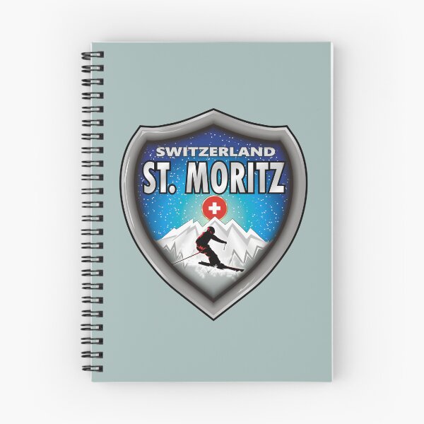 Item preview, St. Moritz Switzerland ski emblem designed and sold by studioss76.