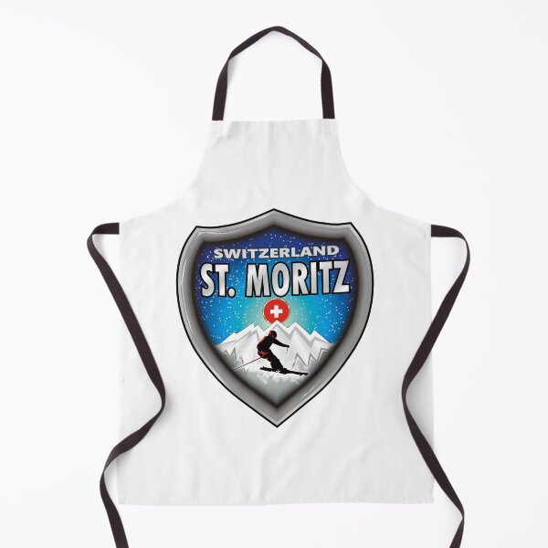 Item preview, St. Moritz Switzerland ski emblem designed and sold by studioss76.