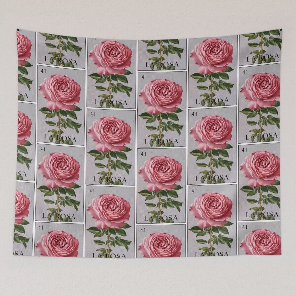 Item preview, La Rosa (The Rose) Lotería Card 41 designed and sold by matteflor.