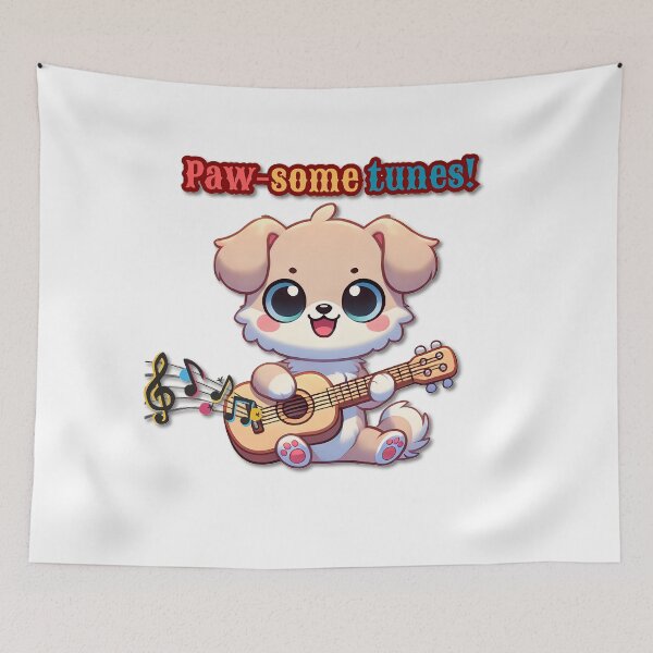 Item preview, Paw-some Tunes! designed and sold by ChibiLOL.