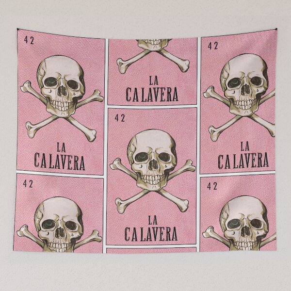Item preview, La Calavera (The Skull) Loteria Card 42 designed and sold by matteflor.