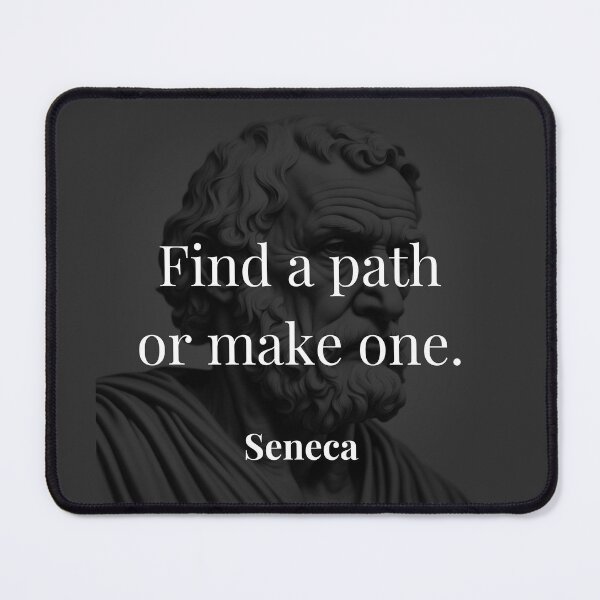 Item preview, Seneca's Wisdom: Crafting Your Destiny - Stoic Philosophy Quote designed and sold by DoseOPhilosophy.