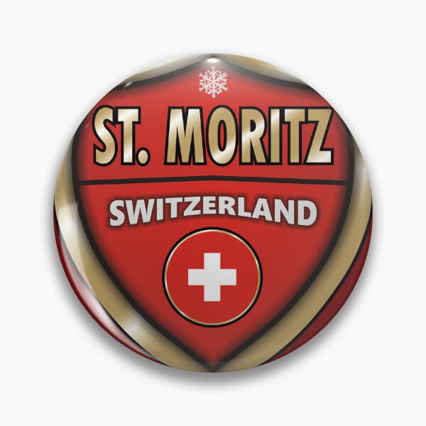 Item preview, St. Moritz Switzerland emblem designed and sold by studioss76.