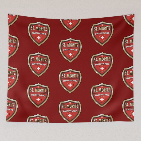 Item preview, St. Moritz Switzerland emblem designed and sold by studioss76.