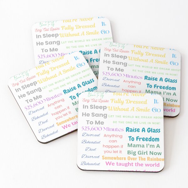 Item preview, Broadway Quotes designed and sold by magicbykensy.