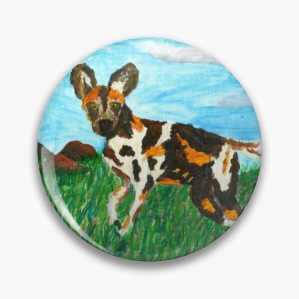 Item preview, African Wild Dog (Critically Endangered) designed and sold by ArtbyBrittney.