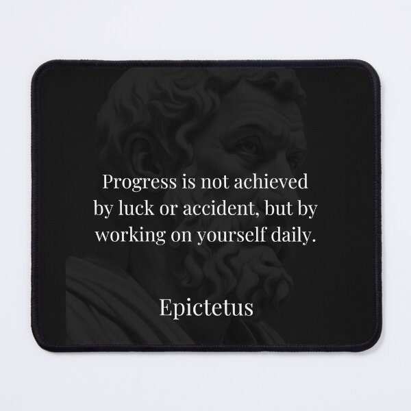 Item preview, Daily Transformation: Epictetus's Blueprint for Progress designed and sold by DoseOPhilosophy.