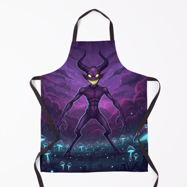 Item preview, Eerie Glowing Mushroom Demon - Dark Fantasy Art designed and sold by RiklawDesigns.