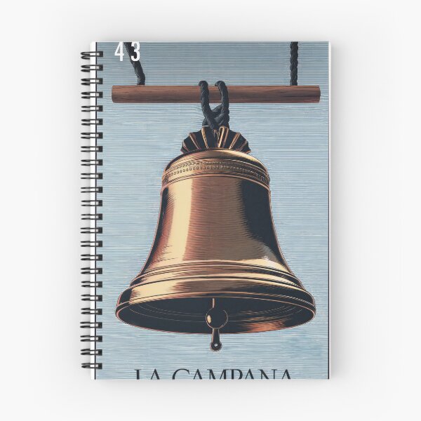 Item preview, Tarjeta Lotería La Campana 43 designed and sold by matteflor.