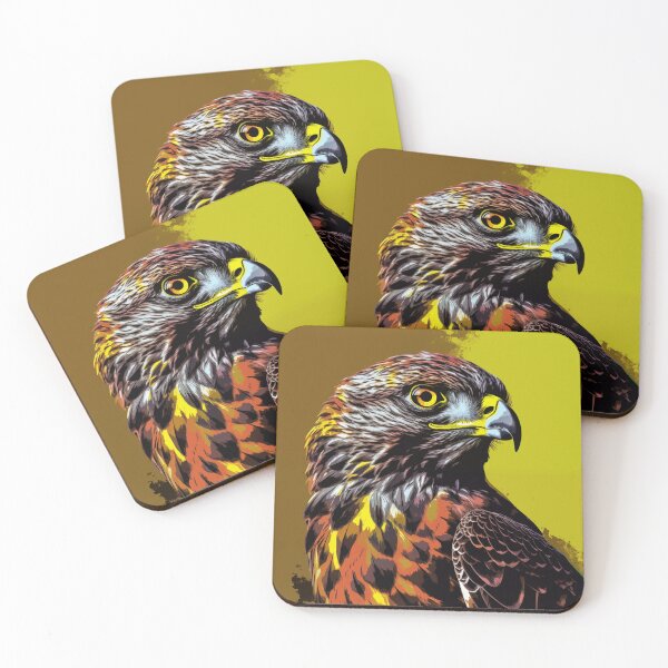 Item preview, Hawk Popart designed and sold by RedHandedOD.