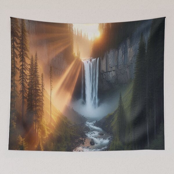 Item preview,  Comet Falls, Washington designed and sold by MajesticPx.