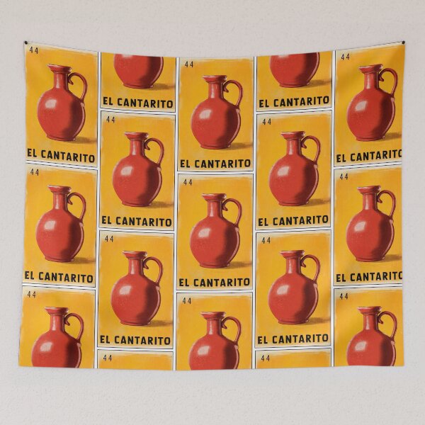 Item preview, El Canarito (The Pitcher) Lotería Card 44  designed and sold by matteflor.