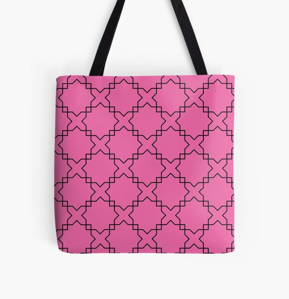 Item preview, Exotic Pink And Chic Black Ornate Geometric Pattern designed and sold by DEC02.
