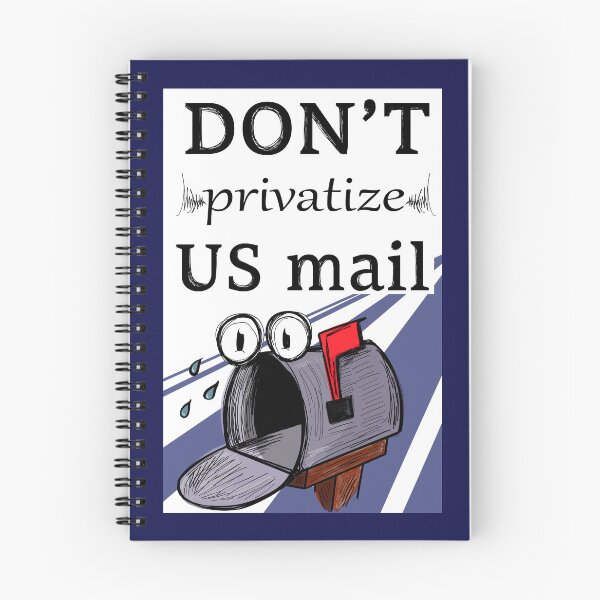Item preview, Don't Privatize Mail designed and sold by Sparkleweather.