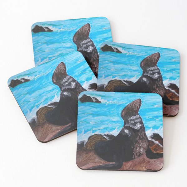 Item preview, Sea Lion (Critically Endangered) designed and sold by ArtbyBrittney.