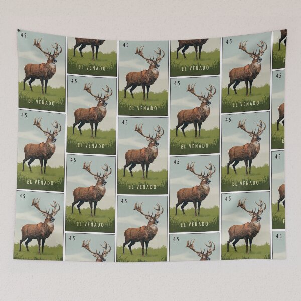 Item preview, El Venado (The Deer) Loteria Card 45  designed and sold by matteflor.