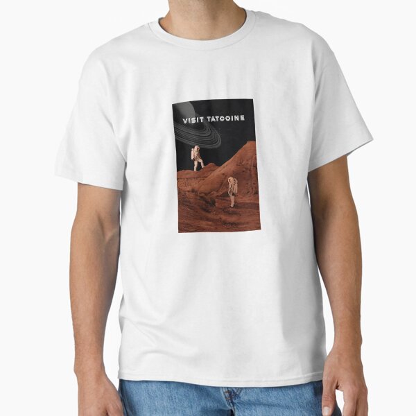 Vista previa del artículo con la obra «Visita Tatooine», diseñado y vendido por mahhmoo⭐⭐⭐⭐⭐.