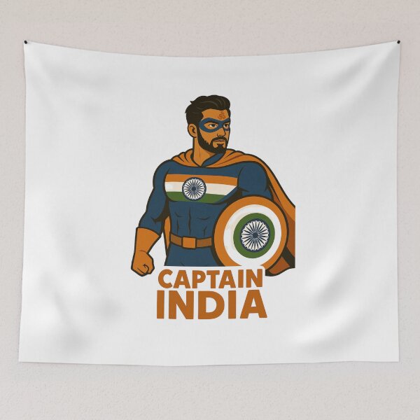 Item preview, Captain India designed and sold by Aryabek.
