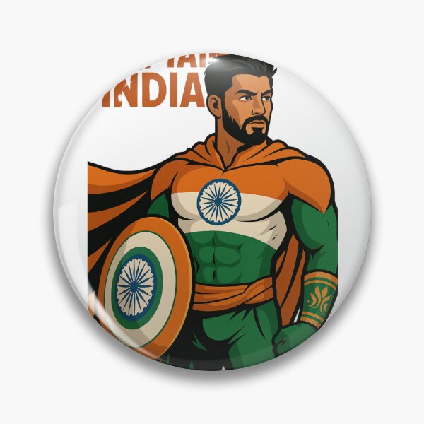 Item preview, Captain India Desi designed and sold by Aryabek.