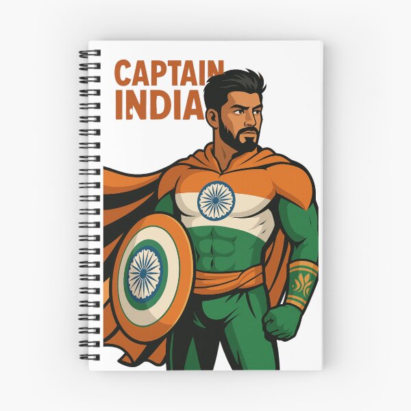 Item preview, Captain India Desi designed and sold by Aryabek.