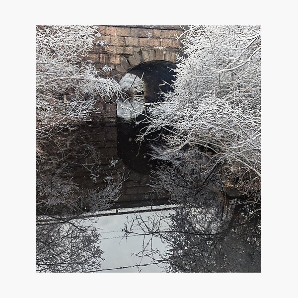 Item preview, Snowy bridge designed and sold by Corner21.