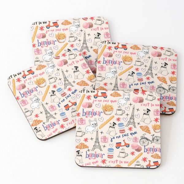 Item preview, Francophile Frenchie Doodle Design designed and sold by ToughTees.