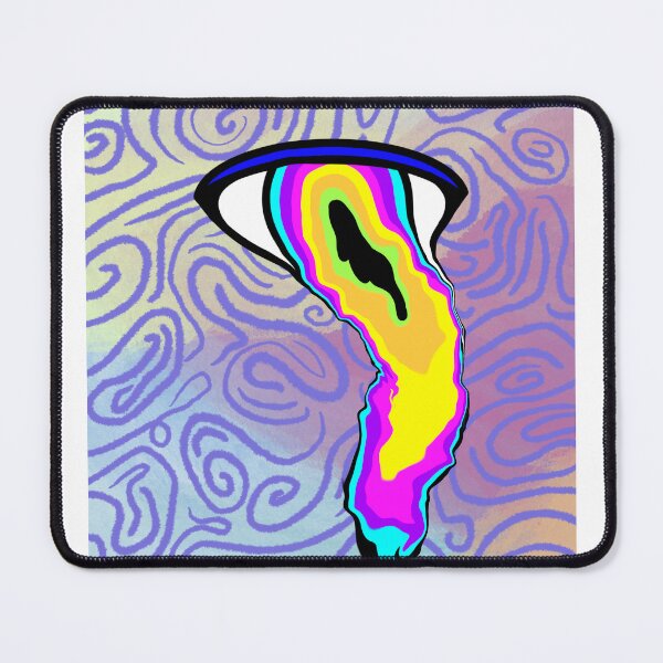 Item preview, Psychedelic Neon Drip Eye designed and sold by Doodle & Wheel.