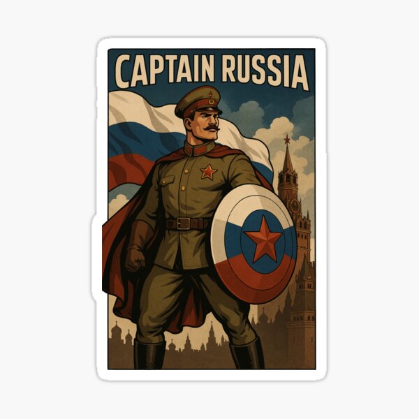 Artikel-Vorschau von Kapitän Russland, designt und verkauft von Aryabek.
