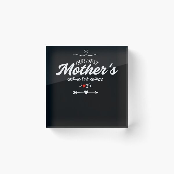 Item preview, Our First Mother's Day designed and sold by MixedVibes Co..