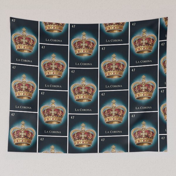 Item preview, La Corona (The Crown) Lotería card 47 designed and sold by matteflor.