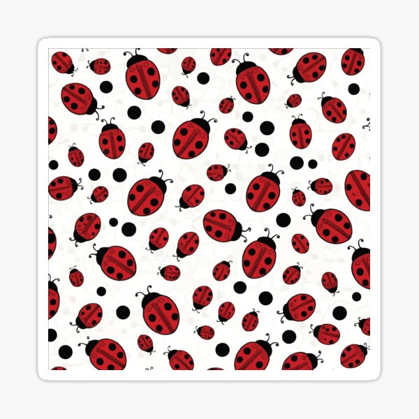 Item preview, Illustrated Insects (Ladybugs): Versatile Print designed and sold by StampYourself.