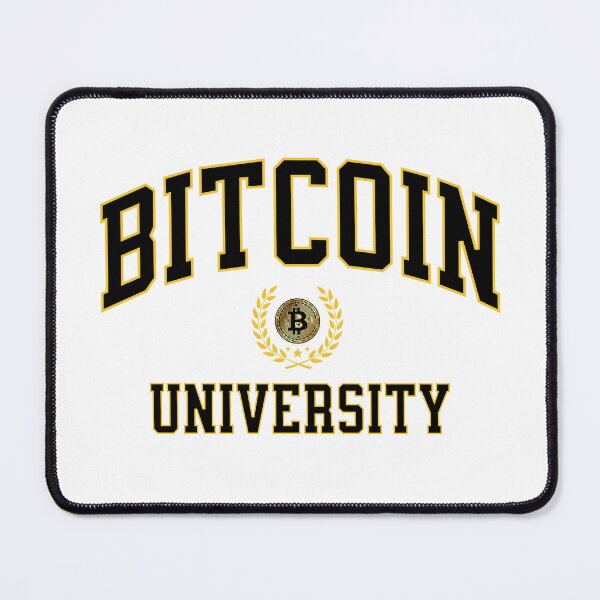 Item preview, Bitcoin university apparel and gifts designed and sold by FunnyFamlyFun.