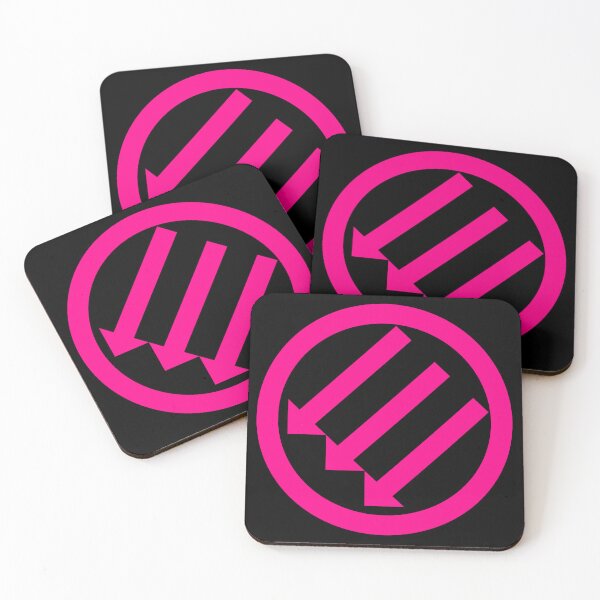 Item preview, The Three Arrows - Anti Fascist (hot pink) designed and sold by Thelittlelord.